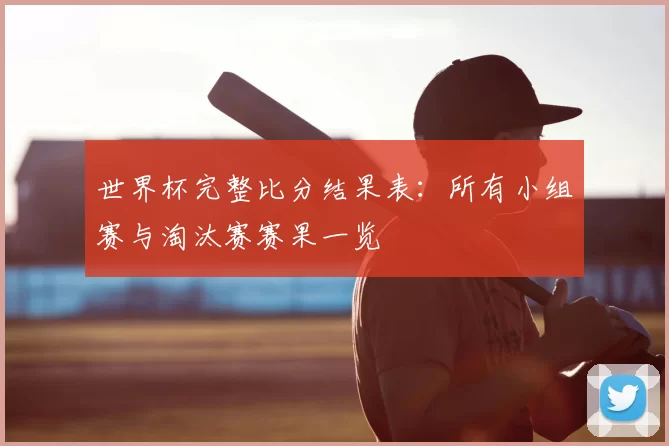 世界杯完整比分结果表：所有小组赛与淘汰赛赛果一览